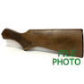Butt Stock - Hard Wood - Checkered - 5th Pattern - w/ Butt Plate - Medium Brown - Original